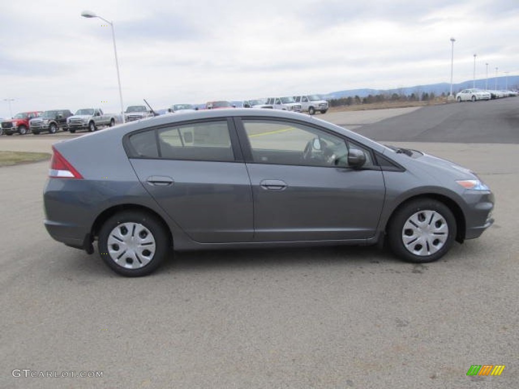 Polished Metal Metallic 2013 Honda Insight LX Hybrid Exterior Photo #78515009