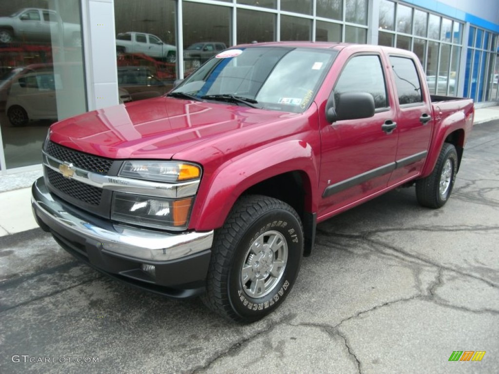 Cherry Red Metallic Chevrolet Colorado