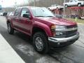 2006 Cherry Red Metallic Chevrolet Colorado Z71 Crew Cab 4x4  photo #2