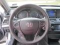Black 2013 Honda Crosstour EX-L V-6 4WD Steering Wheel