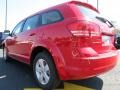 2013 Bright Red Dodge Journey SE  photo #5