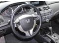 Black 2012 Honda Accord LX-S Coupe Steering Wheel