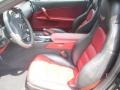 Ebony/Red Interior Photo for 2008 Chevrolet Corvette #78516134