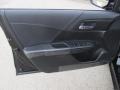 Black 2013 Honda Accord EX Sedan Door Panel
