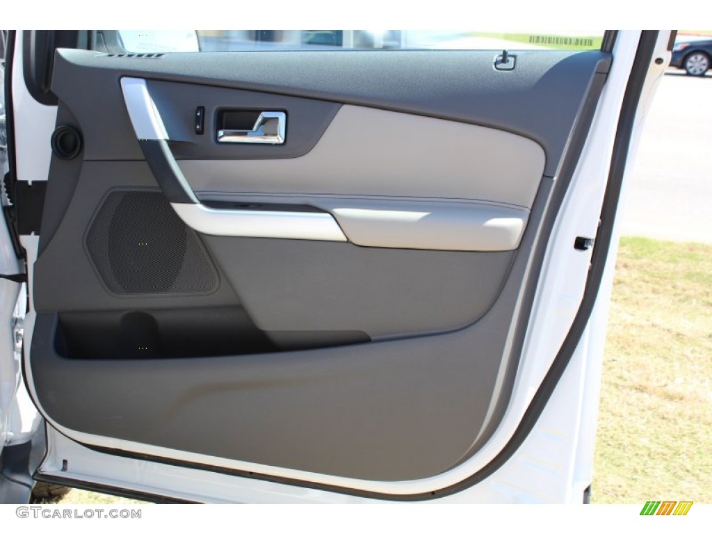 2012 Edge Limited EcoBoost - White Platinum Metallic Tri-Coat / Medium Light Stone photo #15