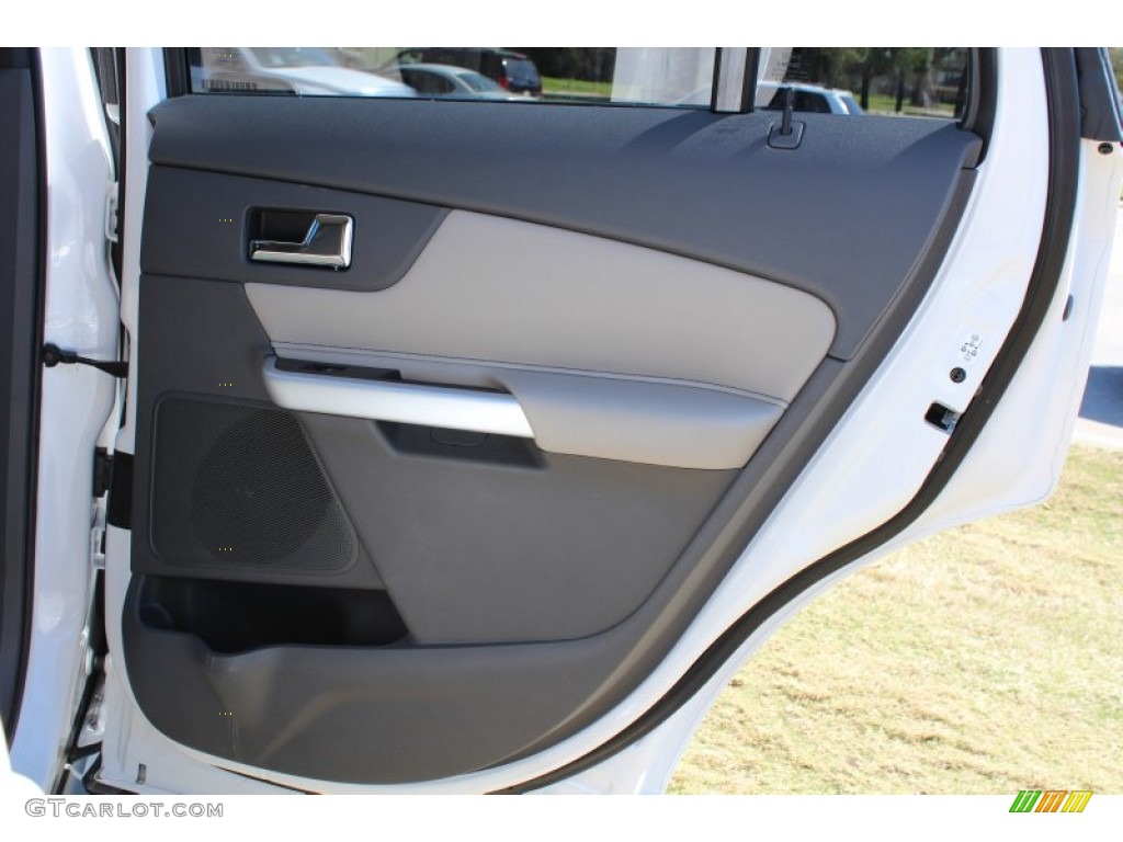 2012 Edge Limited EcoBoost - White Platinum Metallic Tri-Coat / Medium Light Stone photo #19