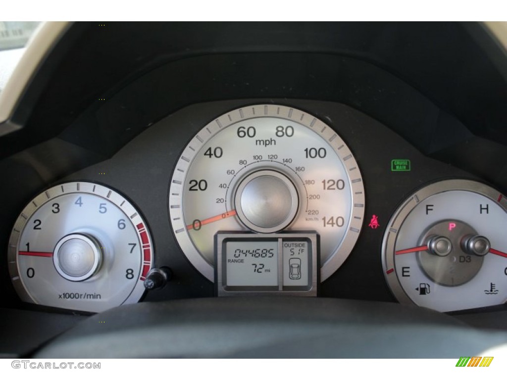 2010 Honda Pilot EX-L 4WD Gauges Photo #78516437