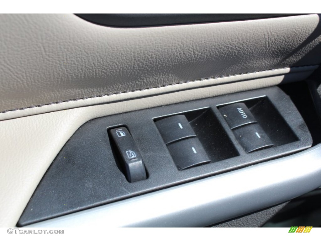 2012 Edge Limited EcoBoost - White Platinum Metallic Tri-Coat / Medium Light Stone photo #29