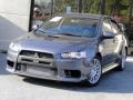 Graphite Gray Pearl 2010 Mitsubishi Lancer Evolution GSR