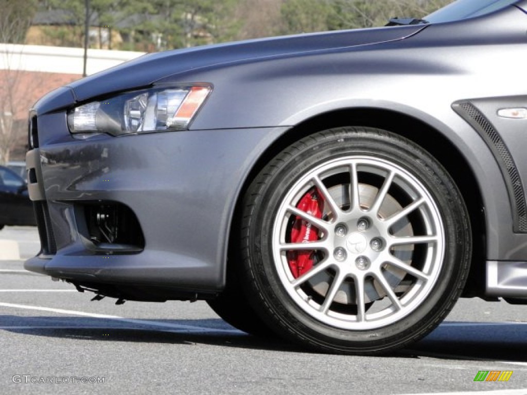 2010 Mitsubishi Lancer Evolution GSR Wheel Photos