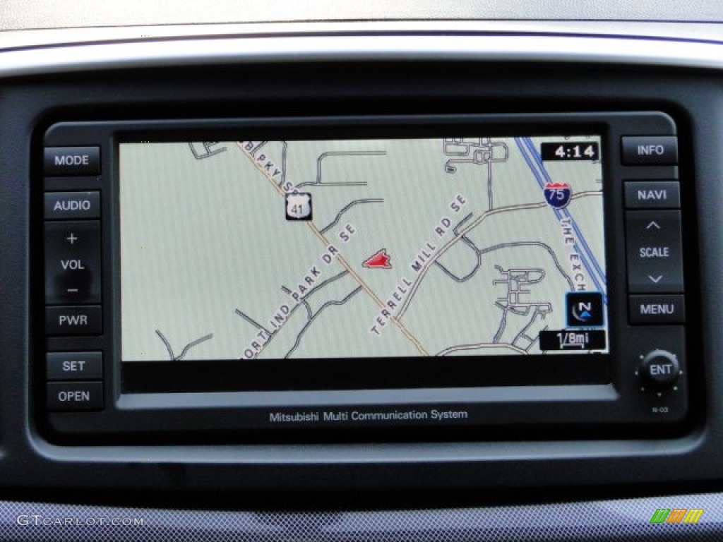 2010 Mitsubishi Lancer Evolution GSR Navigation Photo #78517205
