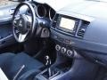 2010 Mitsubishi Lancer Evolution Black Sport Fabric Interior Dashboard Photo