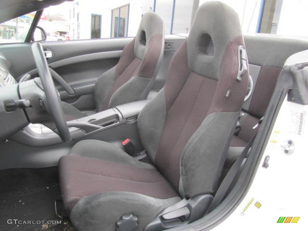 Dark Charcoal Interior 2012 Mitsubishi Eclipse Spyder GS Sport Photo #78517529