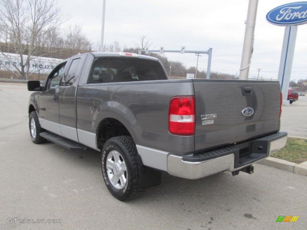 2004 F150 XLT SuperCab 4x4 - Dark Shadow Grey Metallic / Medium Graphite photo #3