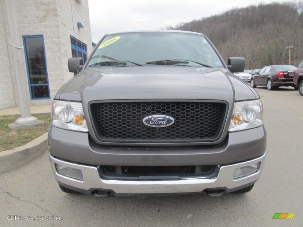 2004 F150 XLT SuperCab 4x4 - Dark Shadow Grey Metallic / Medium Graphite photo #6