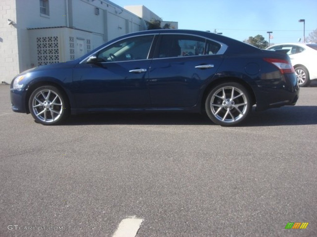 Navy Blue 2010 Nissan Maxima 3.5 SV Exterior Photo #78517793