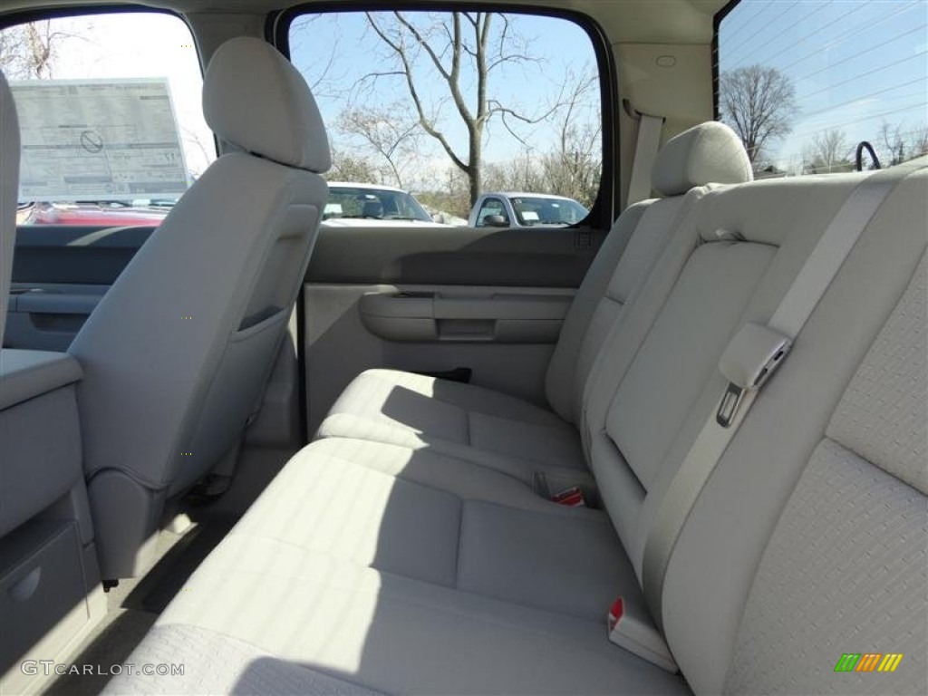 2013 Silverado 1500 LT Crew Cab 4x4 - White Diamond Tricoat / Light Titanium/Dark Titanium photo #9