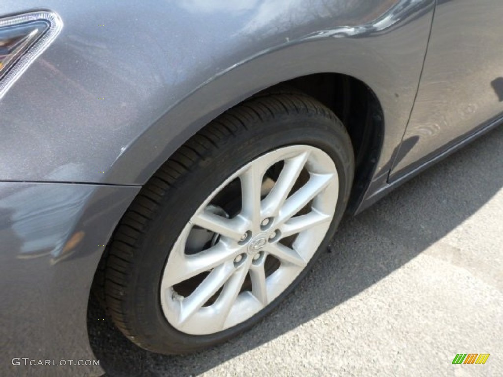 2012 CT 200h Hybrid Premium - Nebula Gray Pearl / Black photo #12