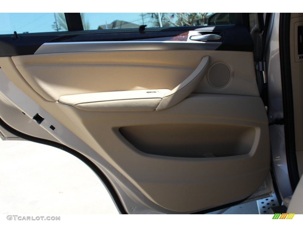 2013 X5 xDrive 35i - Orion Silver Metallic / Sand Beige photo #18