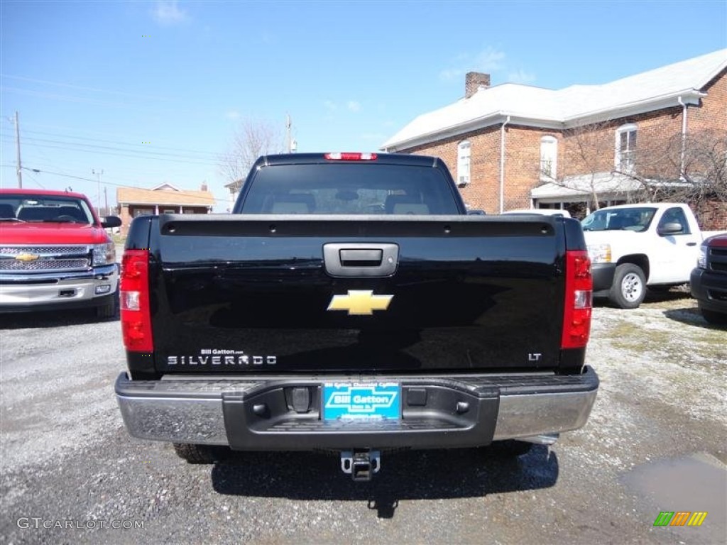 2013 Silverado 1500 LT Crew Cab 4x4 - Black / Light Titanium/Dark Titanium photo #6