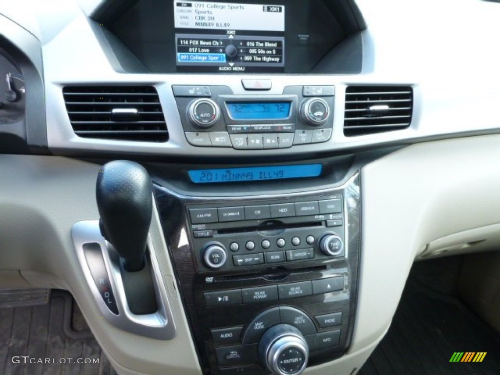 2012 Odyssey Touring - White Diamond Pearl / Gray photo #19