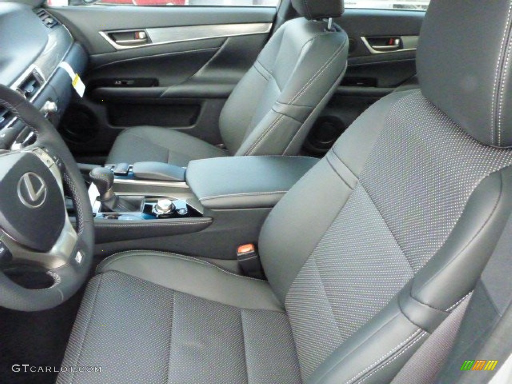 Black Interior 2013 Lexus GS 350 AWD F Sport Photo #78520499