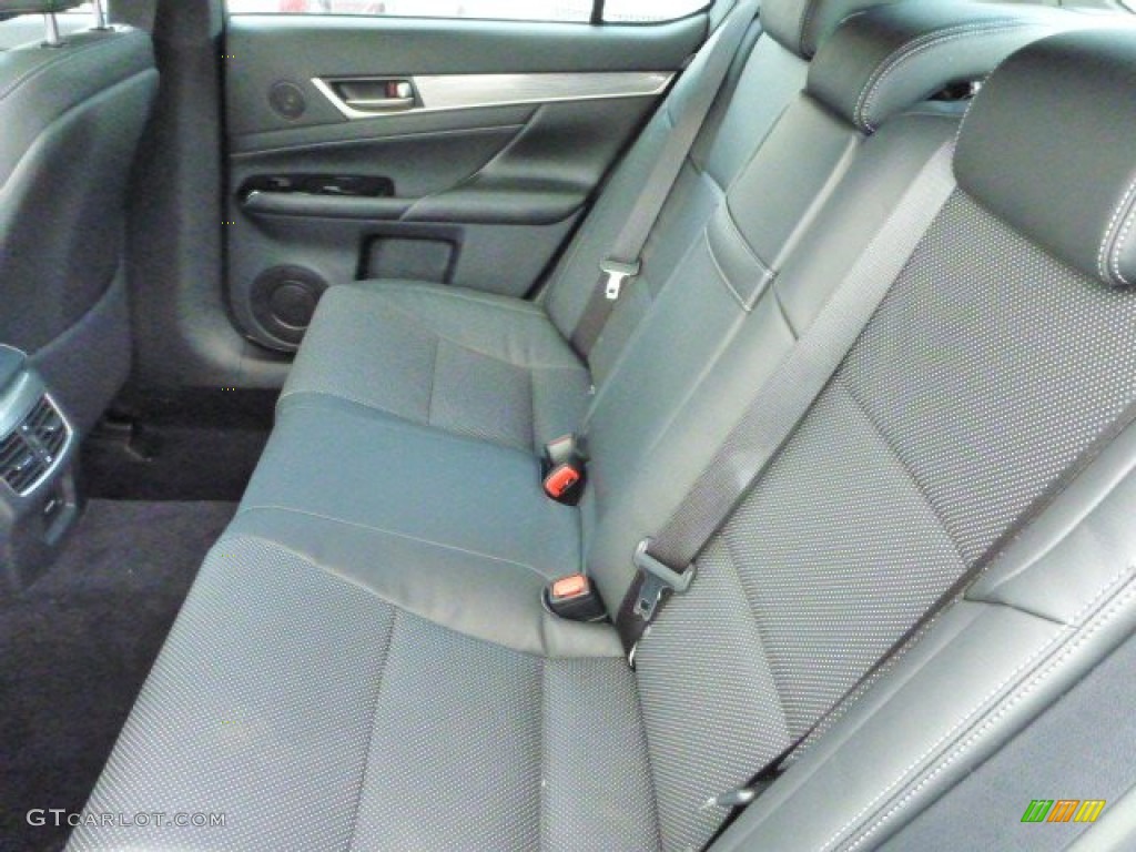 2013 Lexus GS 350 AWD F Sport Rear Seat Photo #78520510