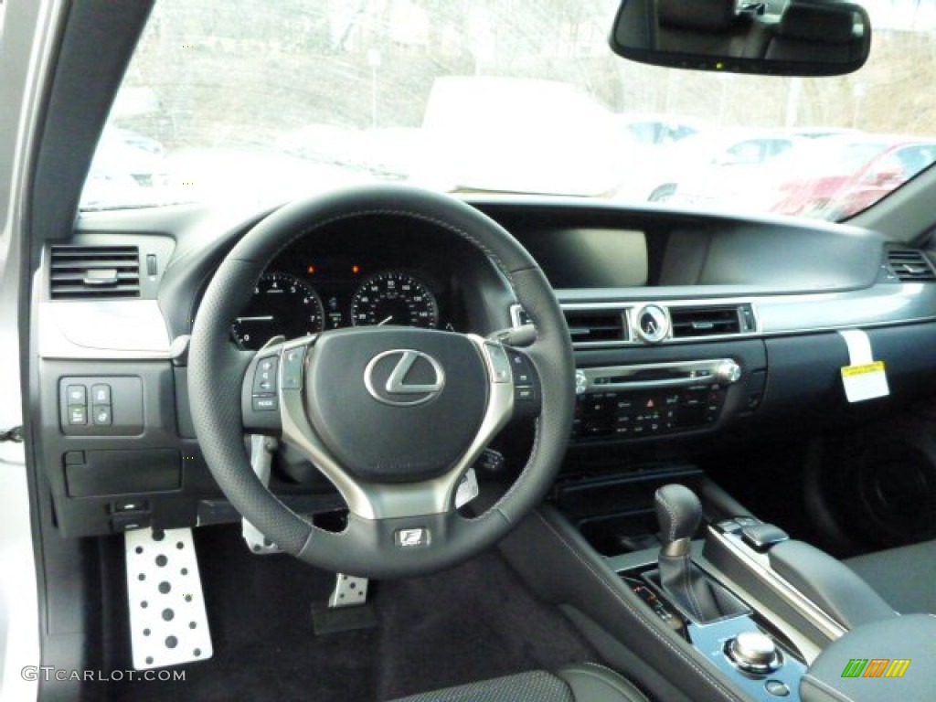 2013 Lexus GS 350 AWD F Sport Black Dashboard Photo #78520517