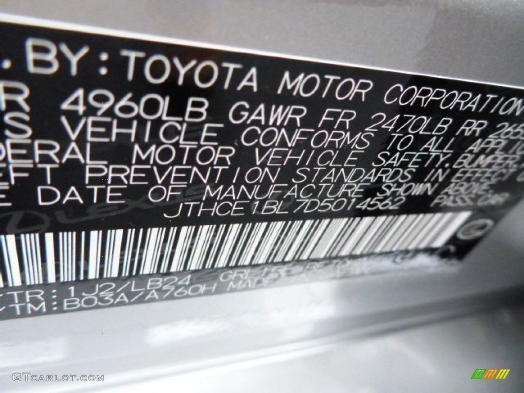 1J2 2013 Lexus GS 350 AWD F Sport Parts