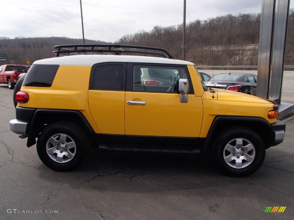 Sun Fusion Yellow 2008 Toyota FJ Cruiser 4WD Exterior Photo #78520976