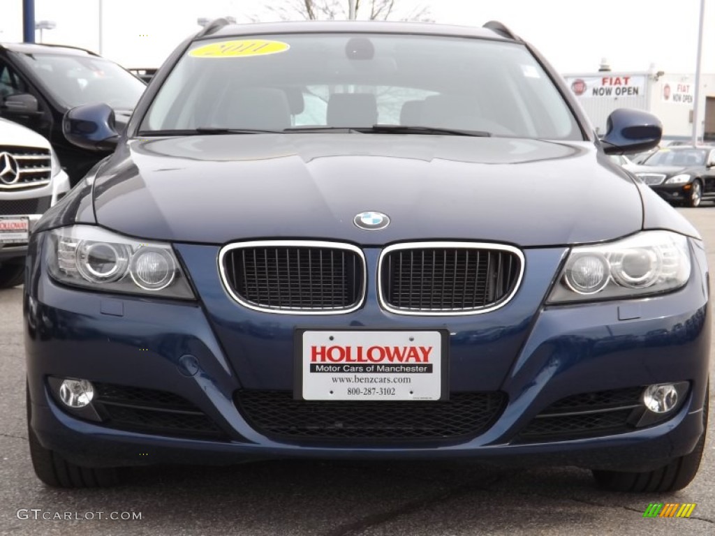 2011 3 Series 328i xDrive Sports Wagon - Deep Sea Blue Metallic / Gray Dakota Leather photo #2