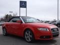 Brilliant Red - A4 2.0T Cabriolet Photo No. 3