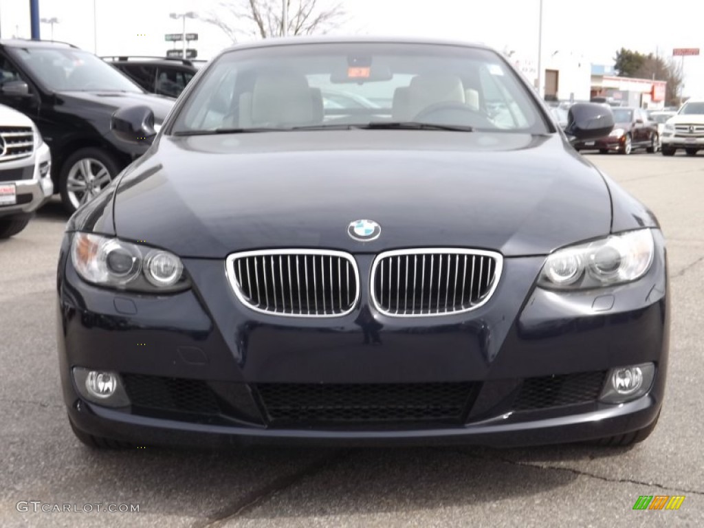 2010 3 Series 328i Convertible - Monaco Blue Metallic / Cream Beige photo #3