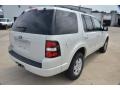 2010 White Suede Ford Explorer XLT  photo #6