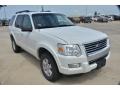 2010 White Suede Ford Explorer XLT  photo #8