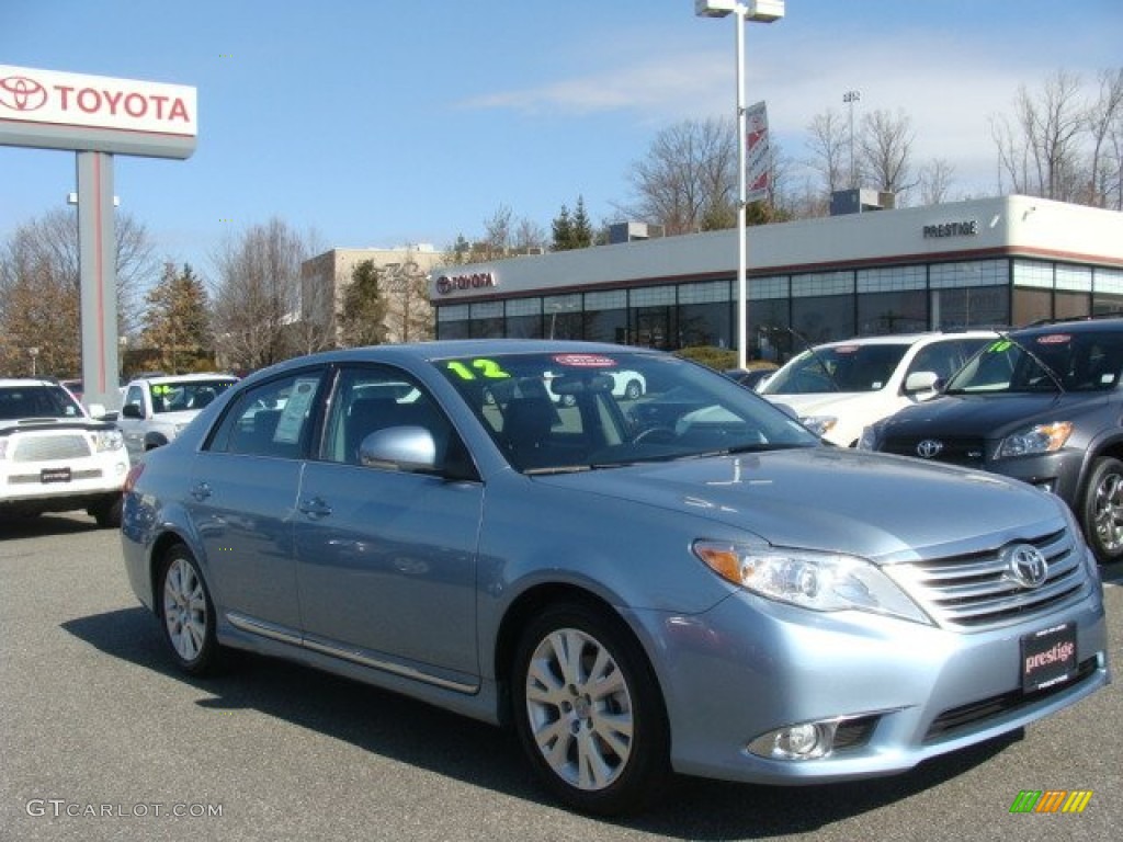 2012 Avalon Limited - Zephyr Blue Metallic / Black photo #1