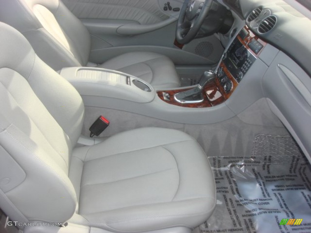 2006 CLK 350 Cabriolet - Cadet Blue Metallic / Ash photo #12