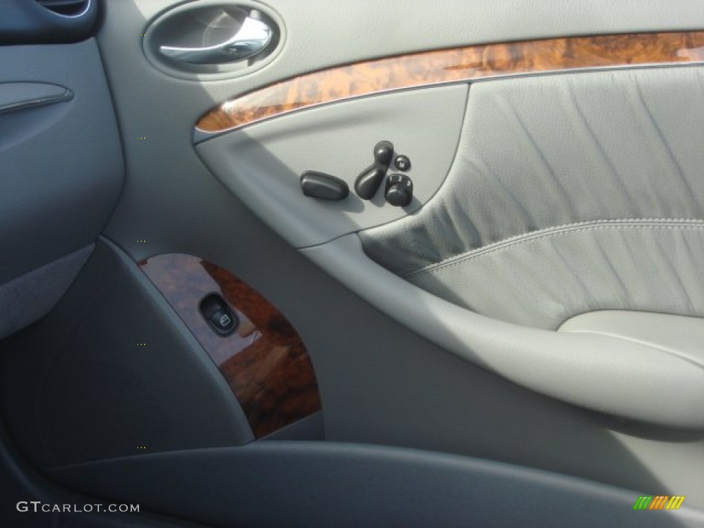 2006 CLK 350 Cabriolet - Cadet Blue Metallic / Ash photo #21