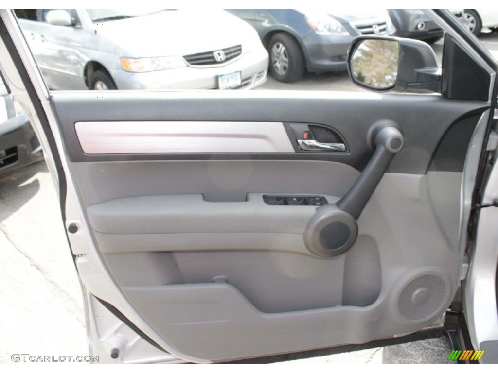 2010 CR-V LX AWD - Alabaster Silver Metallic / Gray photo #22