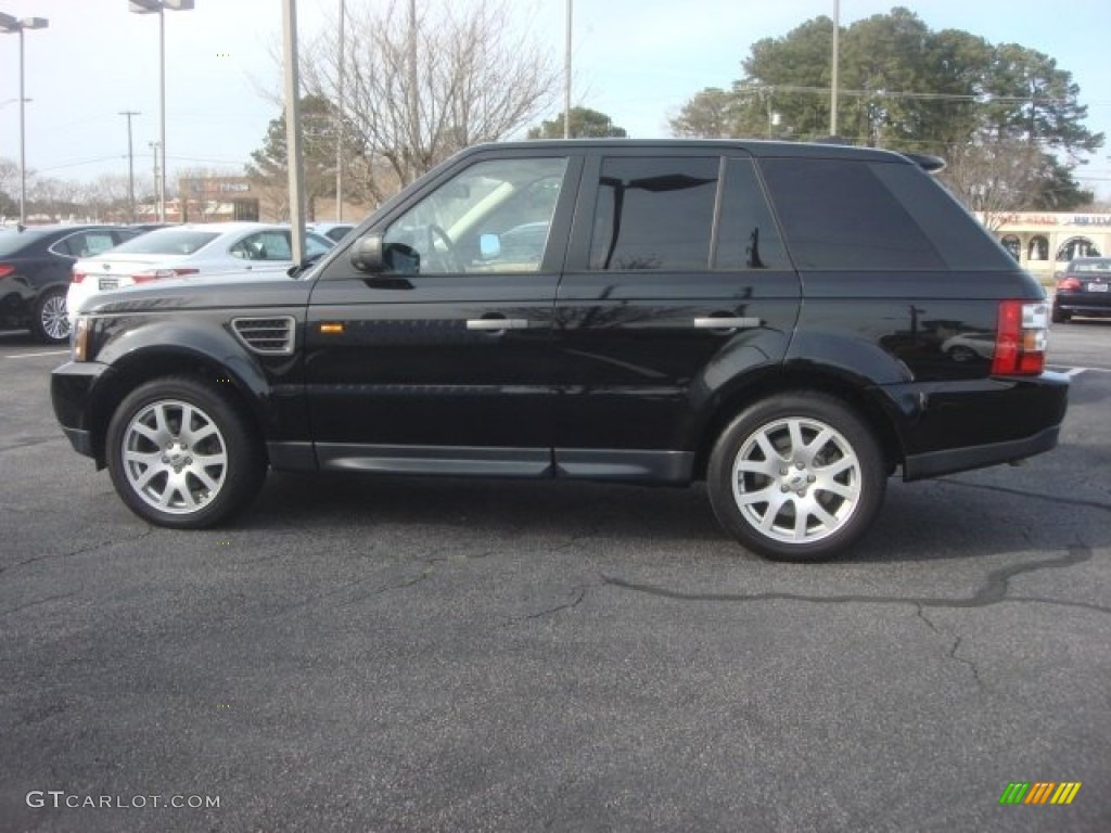 Santorini Black 2008 Land Rover Range Rover Sport HSE Exterior Photo #78525657