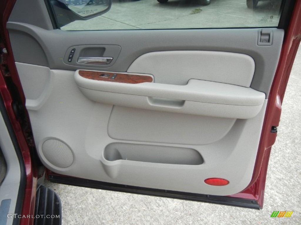2009 Chevrolet Suburban LTZ Light Titanium/Dark Titanium Door Panel Photo #78526575