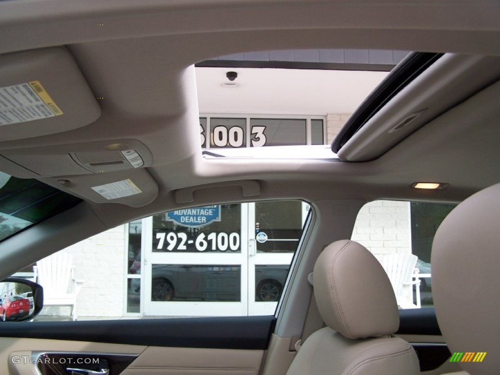 2013 Altima 3.5 SL - Pearl White / Beige photo #12