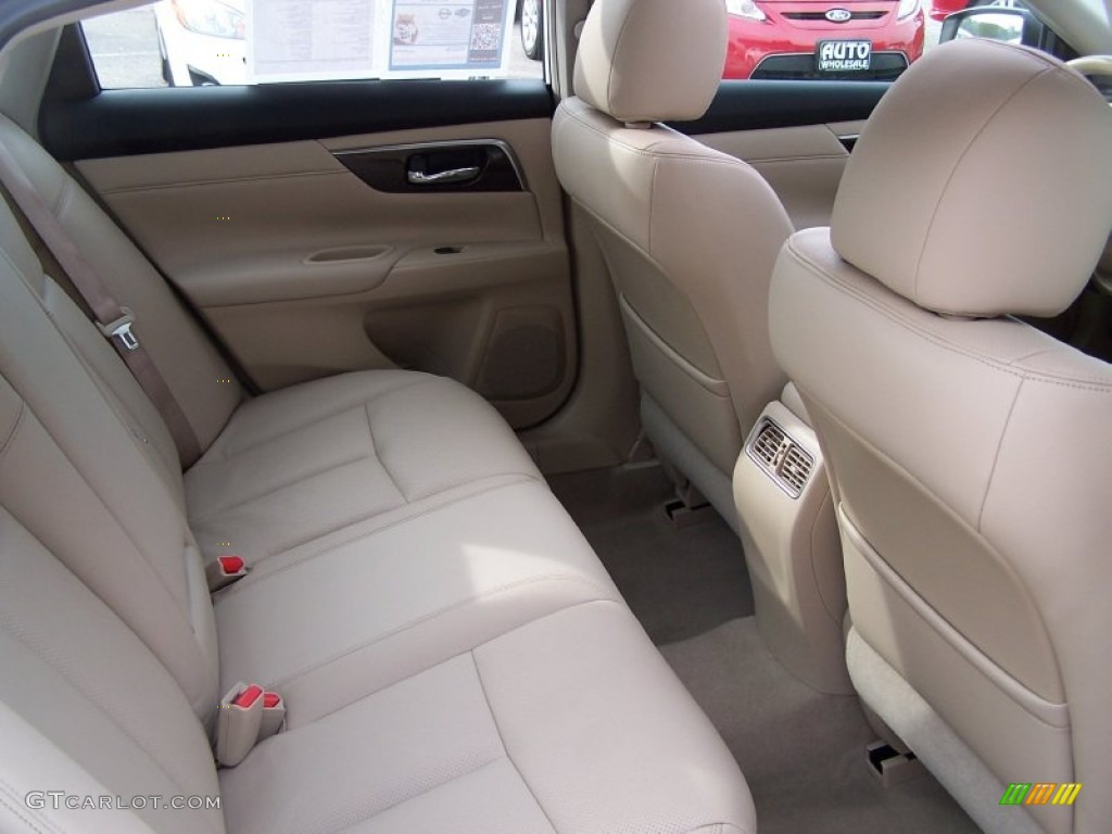2013 Altima 3.5 SL - Pearl White / Beige photo #15