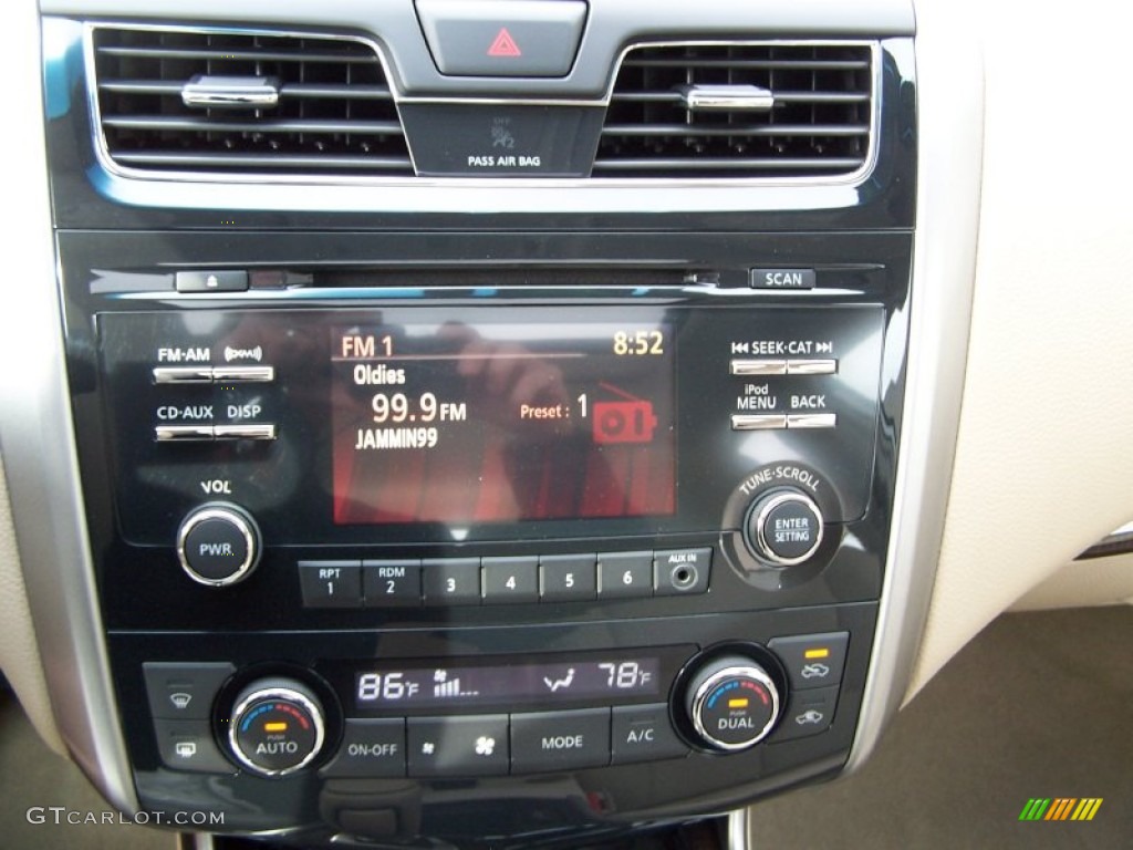 2013 Altima 3.5 SL - Pearl White / Beige photo #18