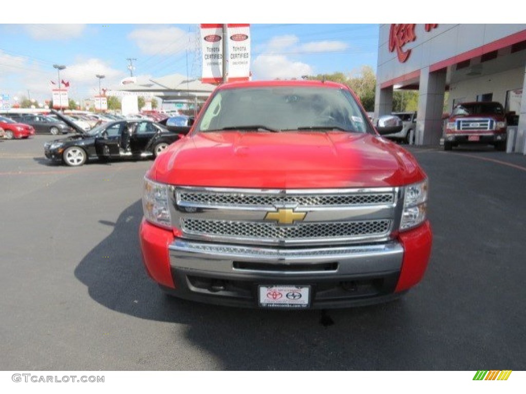 2009 Silverado 1500 LT Z71 Crew Cab 4x4 - Victory Red / Ebony photo #2