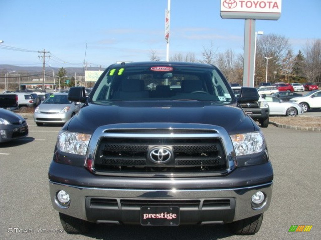 2011 Tundra TRD CrewMax 4x4 - Magnetic Gray Metallic / Graphite Gray photo #2