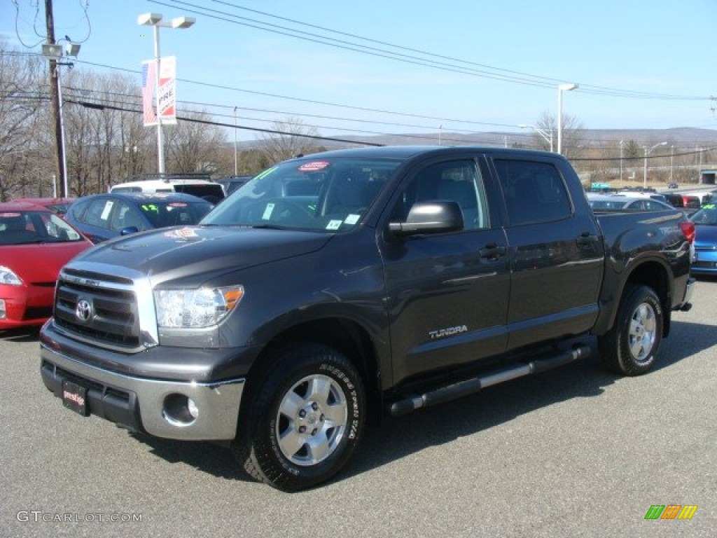 2011 Tundra TRD CrewMax 4x4 - Magnetic Gray Metallic / Graphite Gray photo #3