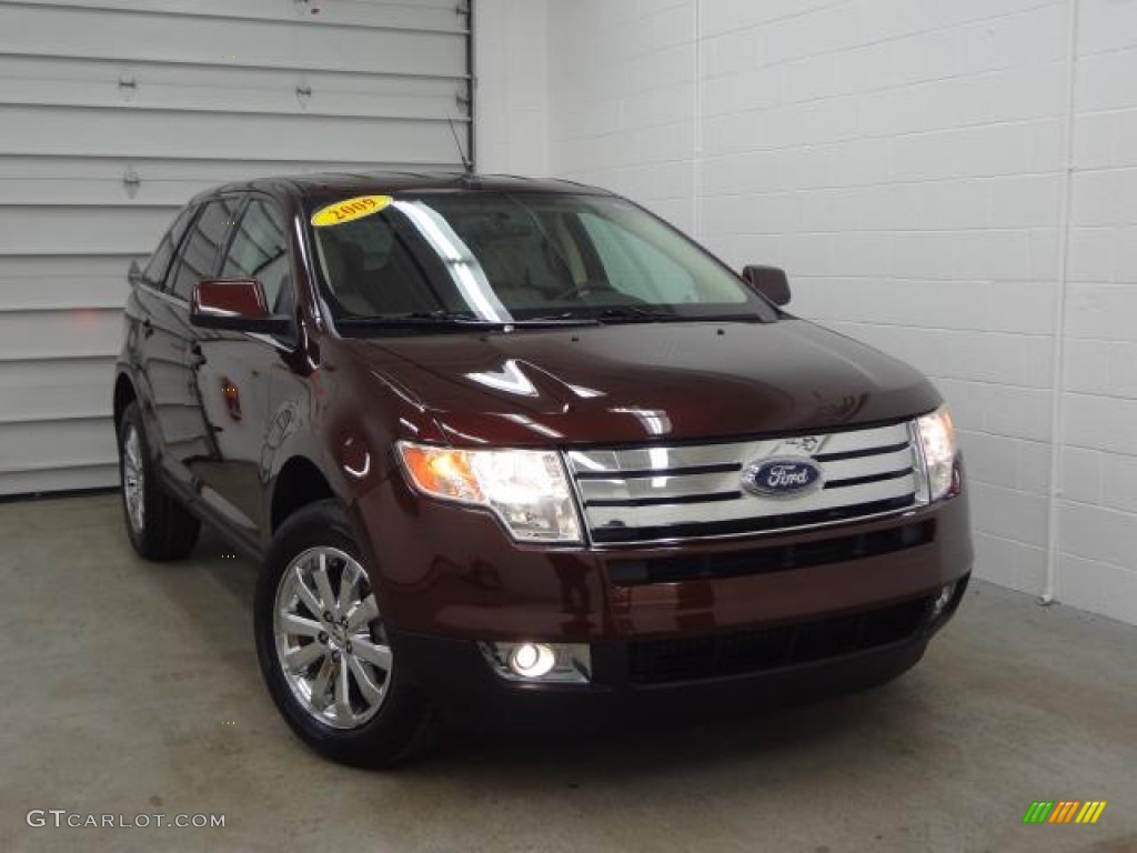 Cinnamon Metallic 2009 Ford Edge Limited Exterior Photo #78528054