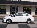 Taffeta White - Civic LX Sedan Photo No. 1