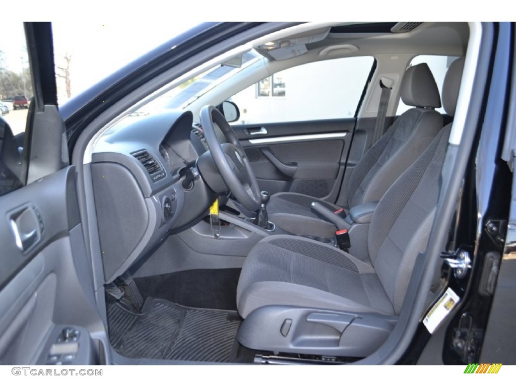 Anthracite Interior 2009 Volkswagen Jetta S Sedan Photo #78528589